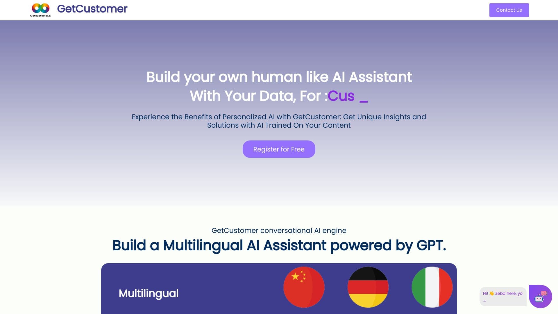 Getcustomer AI